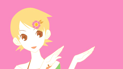 Short hair open mouth