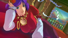 Short hair Ropes purple