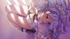 Short hair sunlight bows