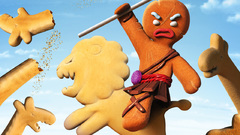 Shrek Movie posters gingerbread