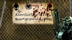 Sign alienware alien surface