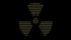 Sign digital art radioactive