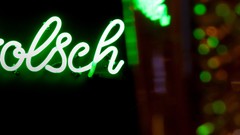 Sign neon Brand holland beers The Netherlands grolsch
