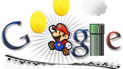 Sign Super Mario google paper mario
