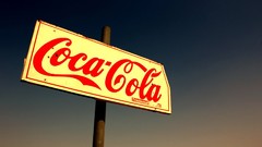 Signs coca-cola