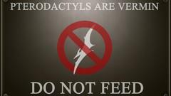 Signs Doctor Who funny pterodactyls