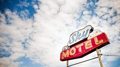 Signs Montana USA skies