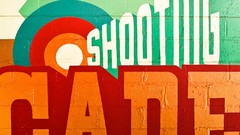 Signs retro Typography vintage Arcade