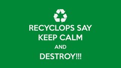 Signs Typography green background minimalistic Simple 