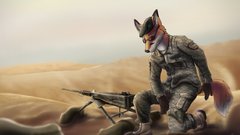 Silentfox desertfox final Print
