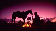 Silhouettes Cowboys