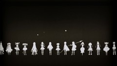 Silhouettes mahou shoujo madoka