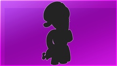 Silhouettes rarity my little pony