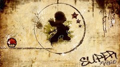 Silhouettes Super Mario