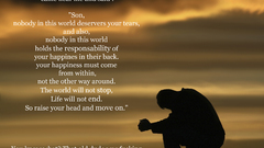 Silhouettes text Quotes