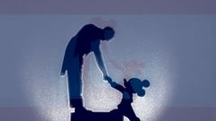 Silhouettes walt disney mickey