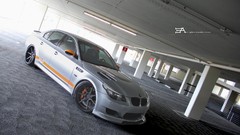 Silver BMW Garages bmw m5