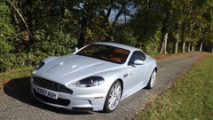Silver cars Aston Martin 2008 aston martin dbs front angle view