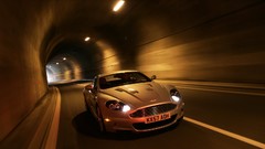 Silver cars Aston Martin 2008 aston martin dbs front angle view