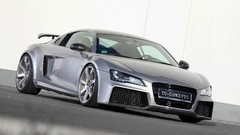 Silver cars audi r8