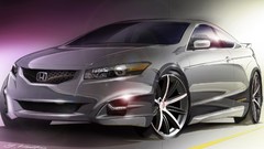 Silver cars concept art Honda Accord