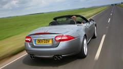 Silver cars convertible Jaguar XK Jaguar XKR