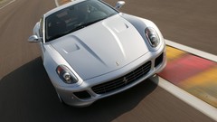 Silver cars Ferrari 599 Ferrari 599 GTB Fiorano