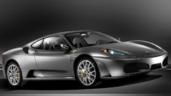 Silver cars ferrari f430