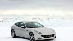 Silver cars Ferrari Ferrari FF