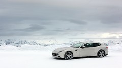 Silver cars Ferrari Ferrari FF