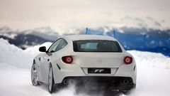 Silver cars Ferrari Ferrari FF