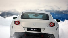 Silver cars Ferrari Ferrari FF