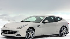 Silver cars Ferrari Ferrari FF