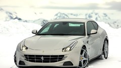 Silver cars Ferrari Ferrari FF