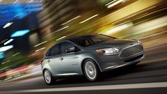 Silver cars ford focus electric