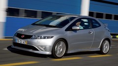 Silver cars Honda civic