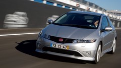 Silver cars Honda civic