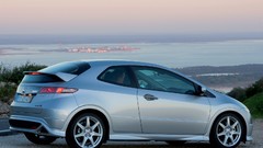 Silver cars Honda civic