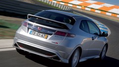 Silver cars Honda civic