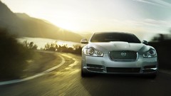 Silver cars Jaguar XF