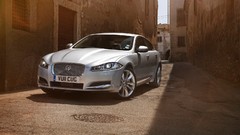 Silver cars Jaguar XF