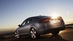 Silver cars Jaguar XF