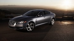 Silver cars Jaguar XF