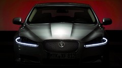 Silver cars Jaguar XF