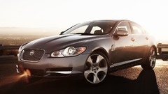 Silver cars Jaguar XF