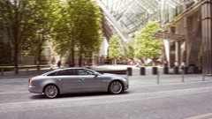 Silver cars Jaguar XJ