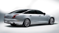 Silver cars Jaguar XJ