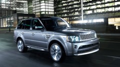 Silver cars Land Rover Range Rover