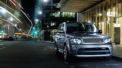 Silver cars Land Rover Range Rover