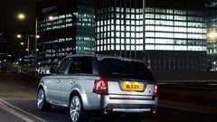 Silver cars Land Rover Range Rover